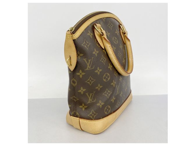 Louis Vuitton Monogram Lockit Handtasche Braun - Ansicht 2