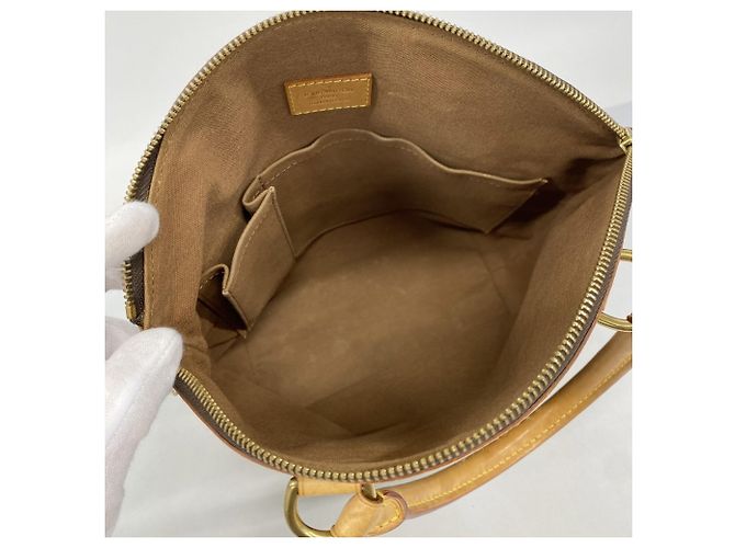 Louis Vuitton Monogram Lockit Handtasche Braun - Ansicht 4