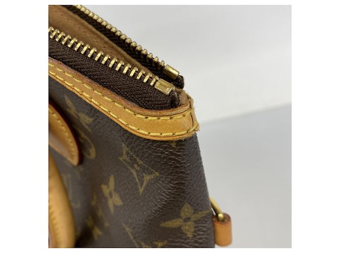 Louis Vuitton Monogram Lockit Handtasche Braun - Ansicht 6