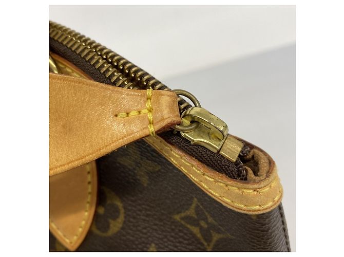 Louis Vuitton Monogram Lockit Handtasche Braun - Ansicht 8