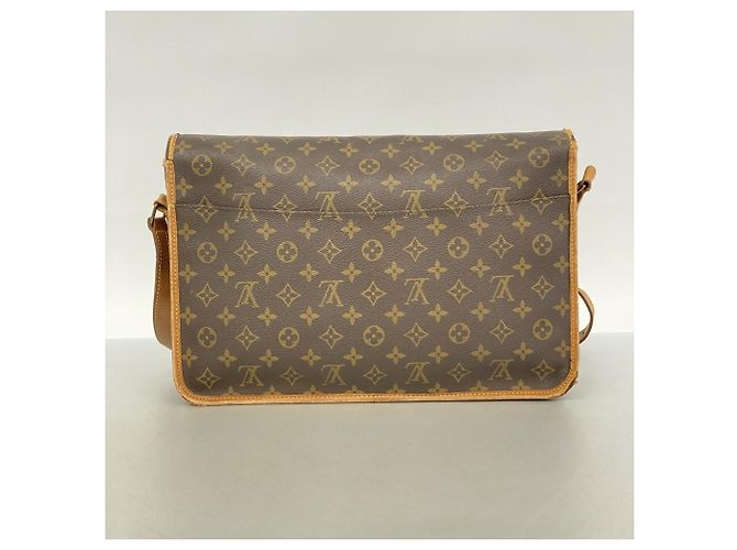 Borsa a Spalla Gibeciere GM Monogramma Louis Vuitton Marrone - vista 11