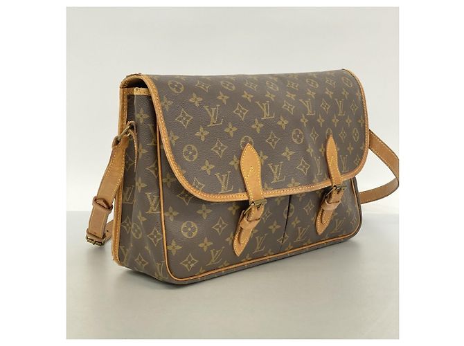 Borsa a Spalla Gibeciere GM Monogramma Louis Vuitton Marrone - vista 2