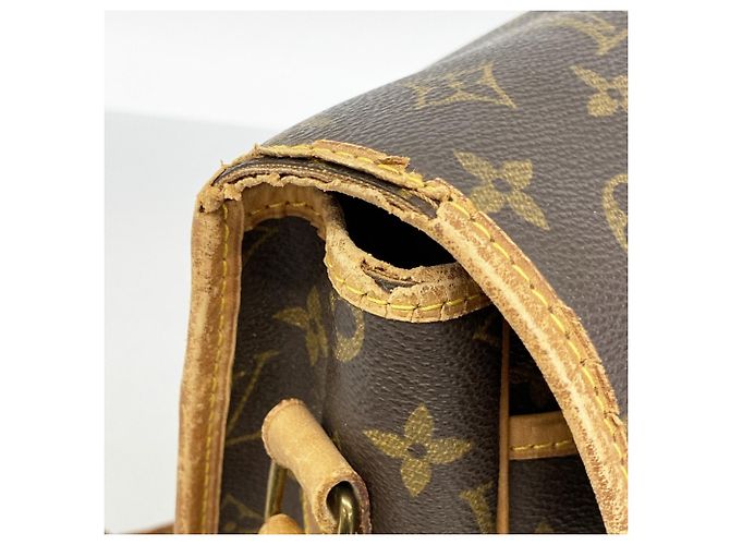 Borsa a Spalla Gibeciere GM Monogramma Louis Vuitton Marrone - vista 6