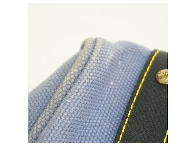 Louis Vuitton Antigua Cabas MM Tasche Blau - Ansicht 7