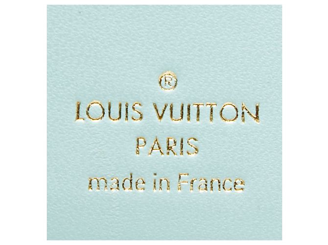 Louis Vuitton Langer Geldbeutel aus beigem Taurillon-Leder - Ansicht 8