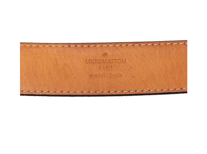 Louis Vuitton Monogram Vernis Gürtel Braun Lila - Ansicht 5