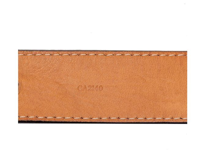 Louis Vuitton Monogram Vernis Gürtel Braun Lila - Ansicht 7