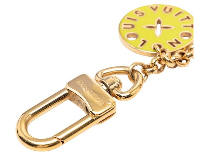 Looping Louis Vuitton Gold Multicolor Schlüsselanhänger Mehrfarben Golden - Ansicht 3