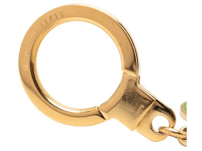 Looping Louis Vuitton Gold Multicolor Schlüsselanhänger Mehrfarben Golden - Ansicht 5