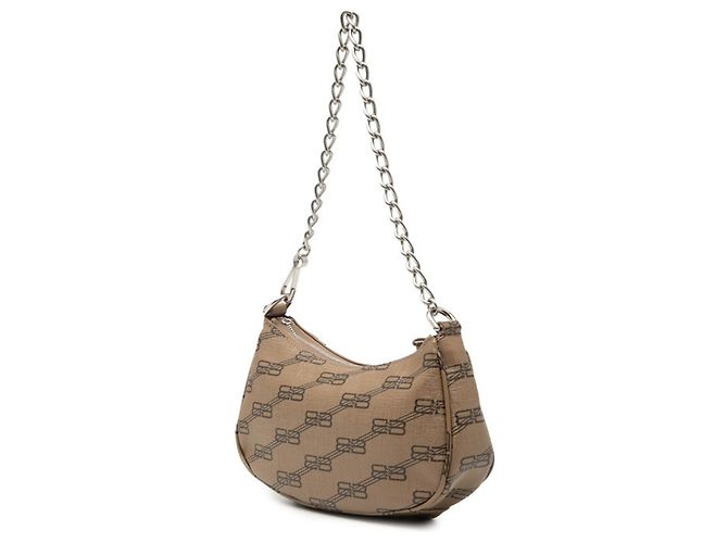 Borsa a tracolla mini Lucagol BB Monogram di Balenciaga Marrone - vista 2