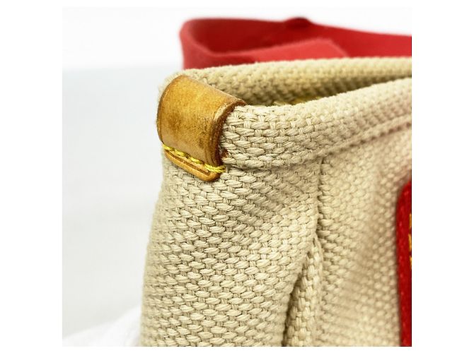 Borsa Louis Vuitton Antigua Cabas PM Beige - vista 7