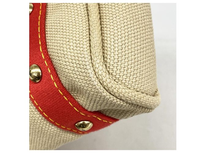 Borsa Louis Vuitton Antigua Cabas PM Beige - vista 8