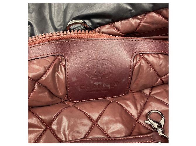 Chanel Coco Cocoon Nylon Tote Bag Schwarz - Ansicht 5