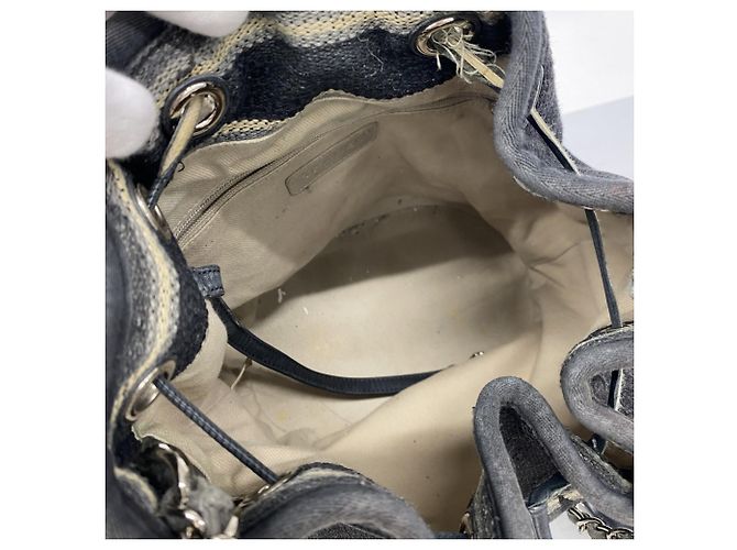 Borsa a Spalla con Catena Deauville di Chanel Nero - vista 4