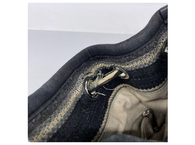 Borsa a Spalla con Catena Deauville di Chanel Nero - vista 8