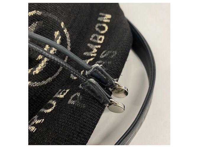 Borsa a Spalla con Catena Deauville di Chanel Nero - vista 9