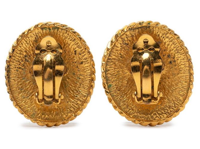Timeless Pendientes Clip Noche de Chanel Dorado - vista 2