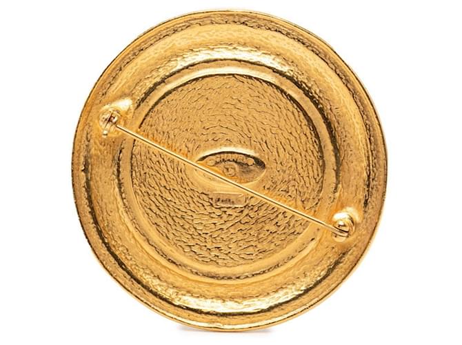 Cambon Spilla Coco Mark di Chanel D'oro - vista 2