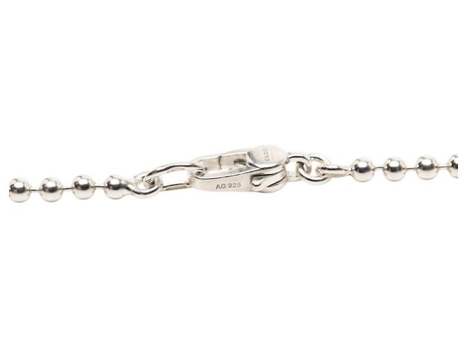 Collana a forma di cuore Gucci in argento 925 - vista 5