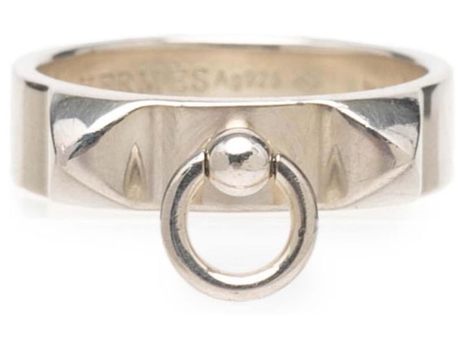 Ring Anillo Collier de Chien PM de Hermès Plata - vista 2