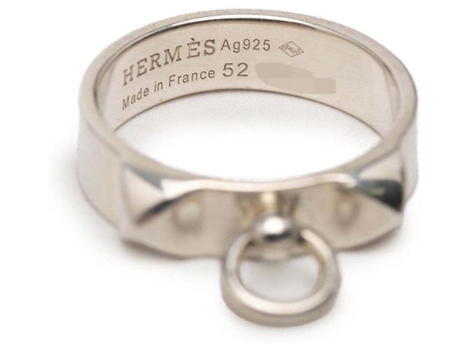 Ring Anillo Collier de Chien PM de Hermès Plata - vista 4