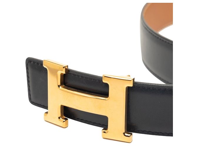 Reversibler H-Buckle Constance Gürtel von Hermès Schwarz - Ansicht 4