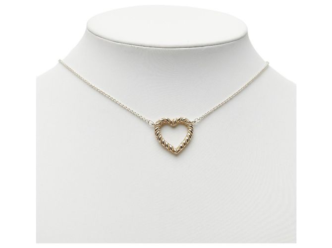 Collar en forma de corazón Twist de Tiffany & Co. Plata Dorado - vista 8