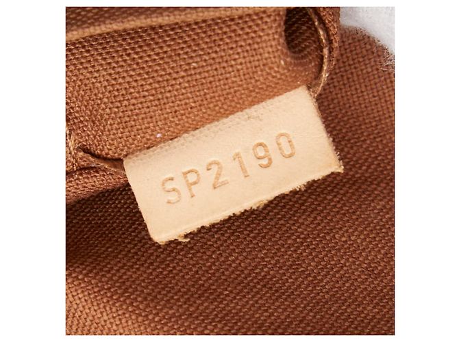Borsa Louis Vuitton Monogram Tivoli GM Marrone - vista 13