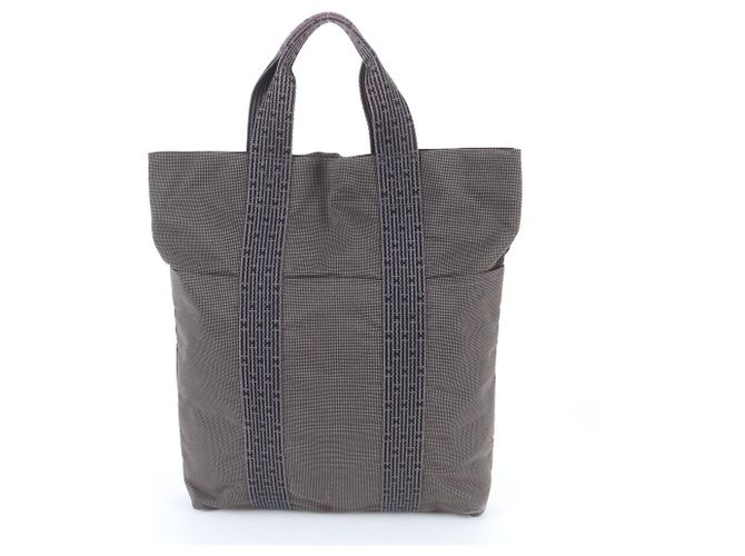 Borsa Tote Herline di Hermès Marrone - vista 3