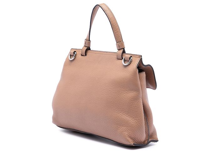 Bamboo Borsa a tracolla quotidiana in pelle marrone piccola con bambù Gucci Marrone chiaro - vista 2