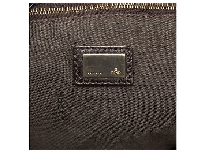 Fendi Beige Zucchino Canvas Tote - view 5
