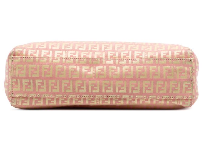 Fendi Pink Zucchino Canvas Tote - Ansicht 3