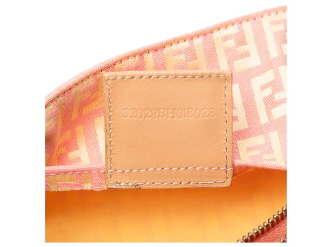 Fendi Pink Zucchino Canvas Tote - Ansicht 6