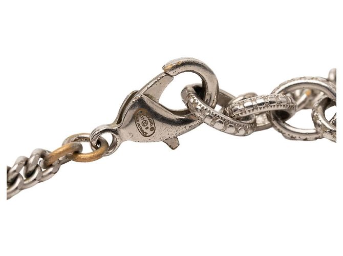 Collar largo Chanel Coco Mark Star Plata - vista 5