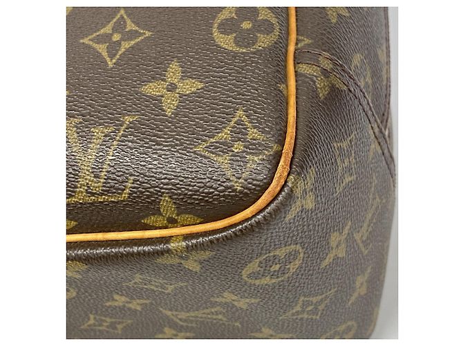 Borsa Deauville Monogram Louis Vuitton Marrone - vista 11
