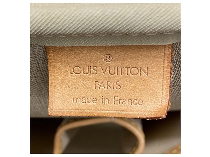Borsa Deauville Monogram Louis Vuitton Marrone - vista 5