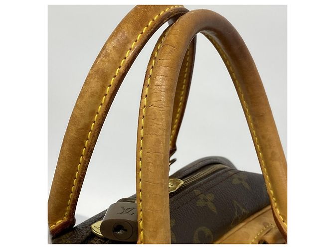 Borsa Deauville Monogram Louis Vuitton Marrone - vista 6