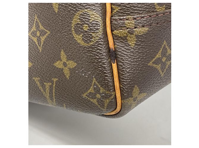 Borsa Deauville Monogram Louis Vuitton Marrone - vista 9