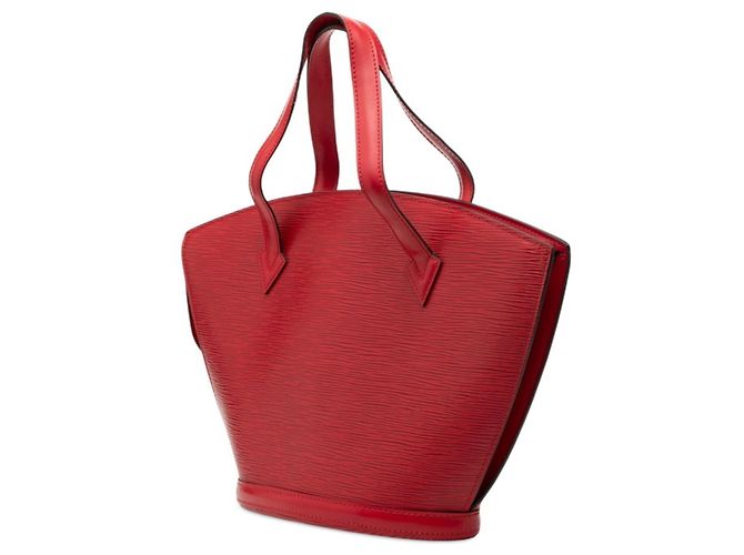Borsa Tote Saint Jacques Epi Louis Vuitton Rosso - vista 2