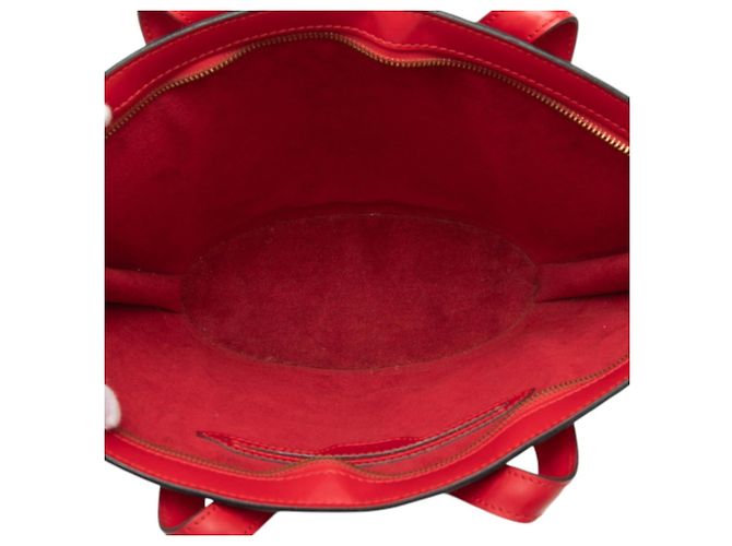Borsa Tote Saint Jacques Epi Louis Vuitton Rosso - vista 4