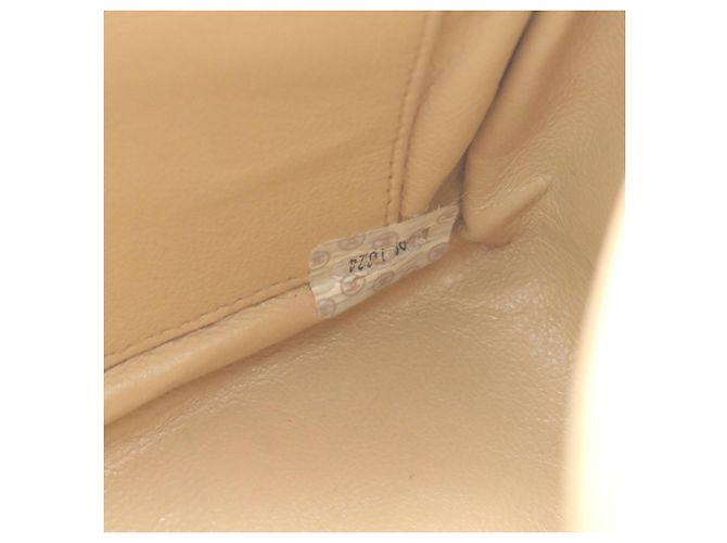 Borsa a Spalla in Pelle Chanel Matelassé Diana Flap Marrone Beige - vista 10