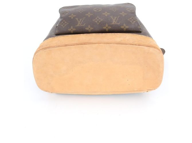 Zaino Montsouris GM Monogramma Louis Vuitton Marrone - vista 6