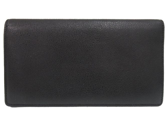 Cartera Larga de Cuero Camelia Chanel Negro - vista 3