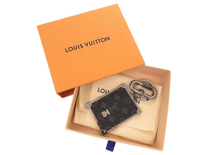 Portachiavi Monogram Eclipse Louis Vuitton Nero - vista 2