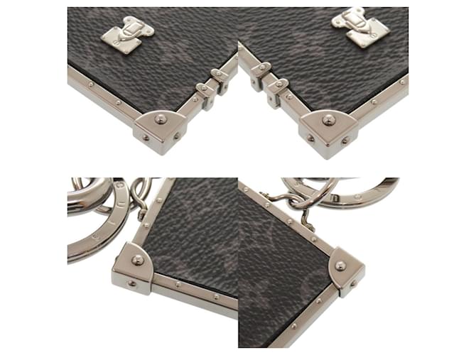 Portachiavi Monogram Eclipse Louis Vuitton Nero - vista 9