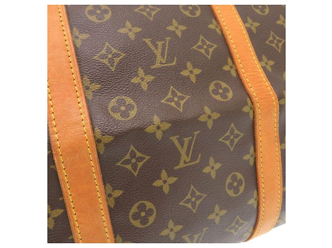 Borsa Boston Keepall 60 Monogram Louis Vuitton Marrone - vista 8