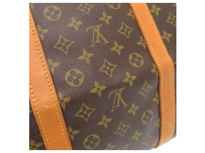 Borsa Boston Keepall 60 Monogram Louis Vuitton Marrone - vista 9