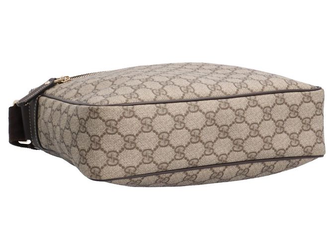 Bolso Mensajero GG Supreme de Gucci Castaño Beige - vista 5