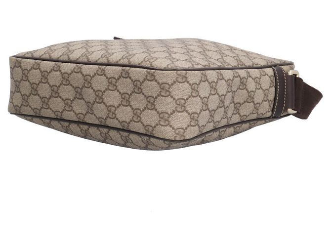 Bolso Mensajero GG Supreme de Gucci Castaño Beige - vista 6