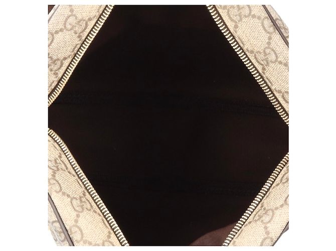 Bolso Mensajero GG Supreme de Gucci Castaño Beige - vista 7